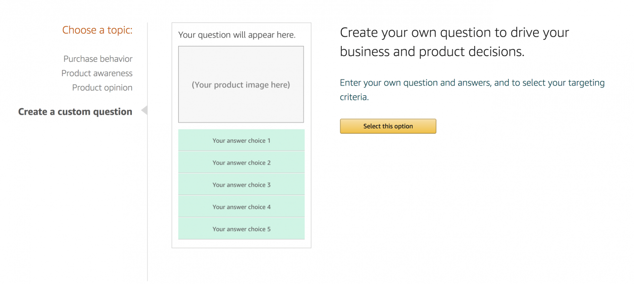 亚马逊创建自定义问题Sellerprime