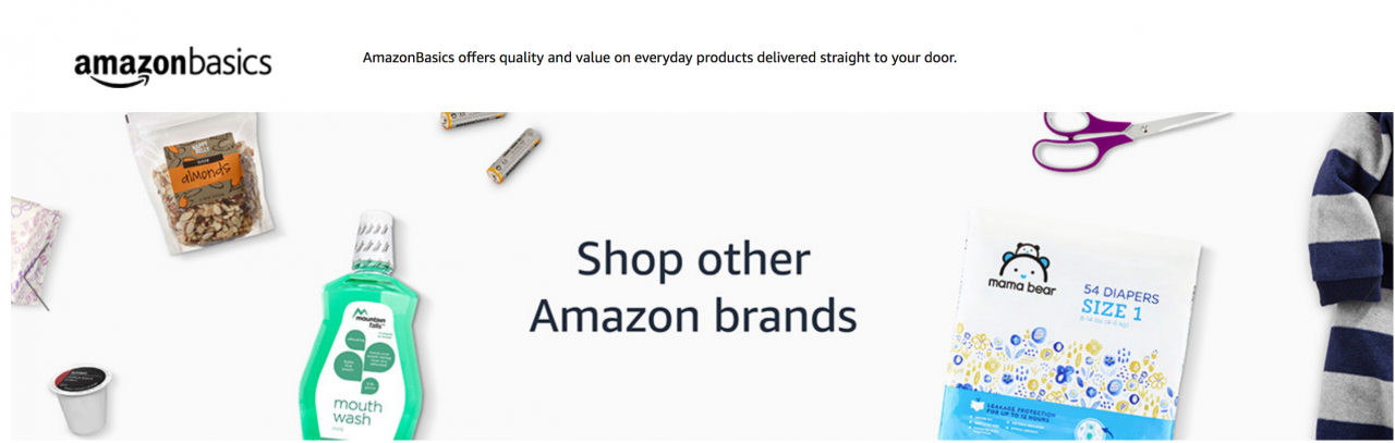 AmazonBasics和其他亚马逊品牌